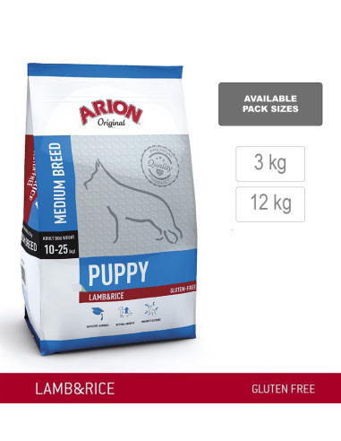 ARION Puppy Medium Breed – Lam & ris