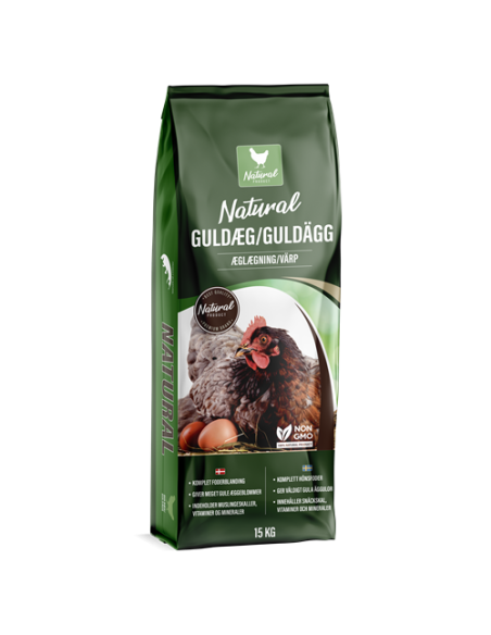 Natural Guldæg Hønsefoder