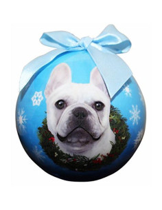 Fransk Bulldog julekugle