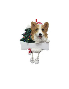 Juleornament med Welsh Corgi