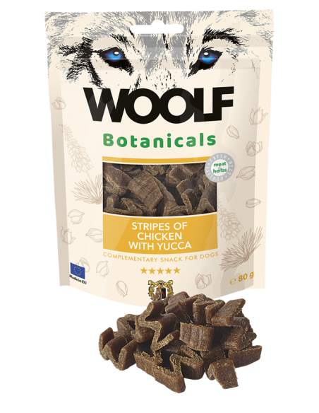 Woolf Botanicals Stripes of Chicken with Yucca