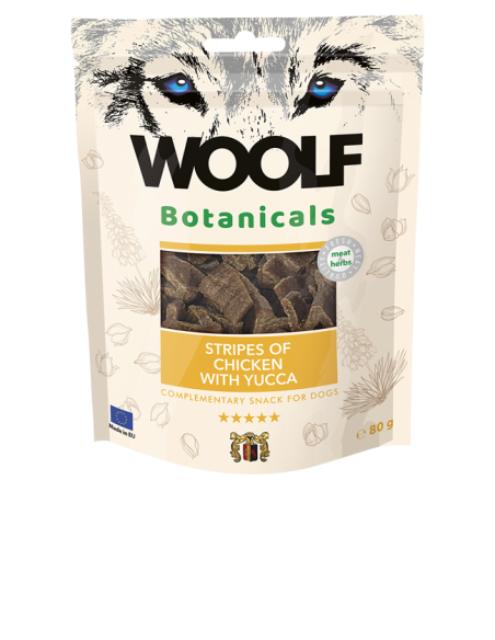 Woolf Botanicals Stripes of Chicken with Yucca