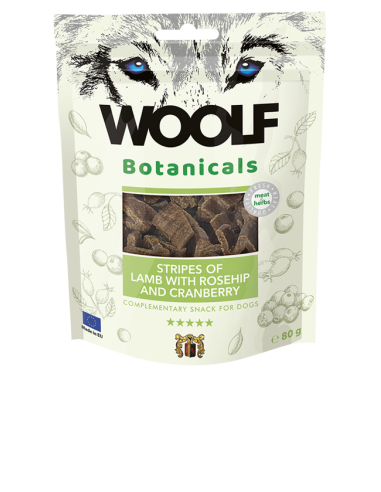 Woolf Botanicals Lamb Stripes with Rosehip and Cranberry