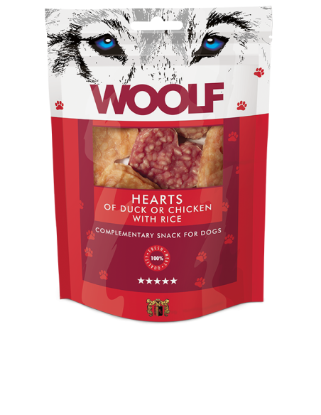 Woolf Hearts of Duck or Chicken with Rice