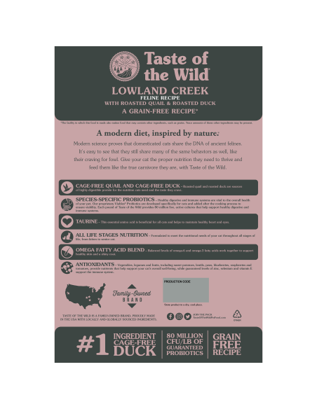 Taste of the Wild Lowland Creek