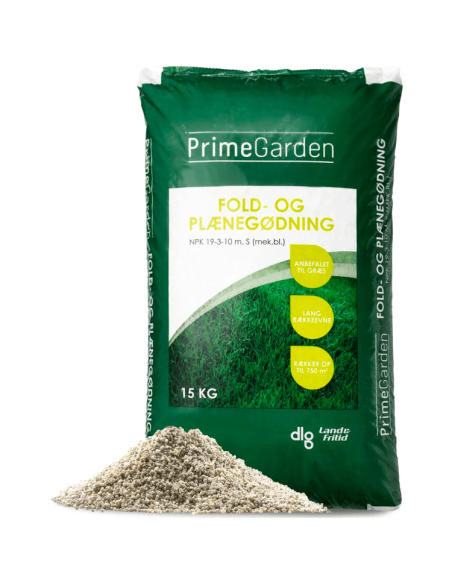 Fold- og plænegødning NPK 19-3-10