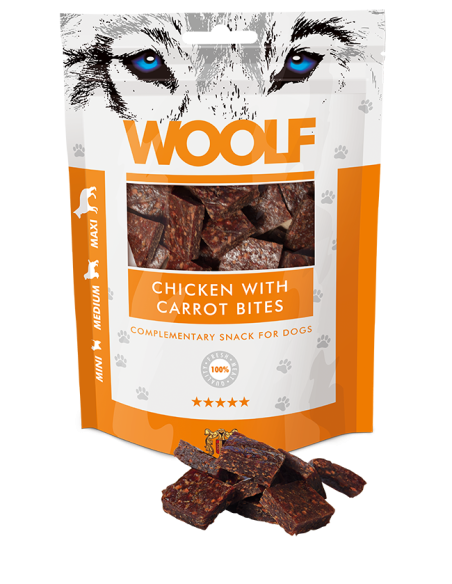 Woolf Chicken with Carrot Bites
