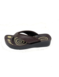 Dark Chocolate Klip Klap Sandal 2