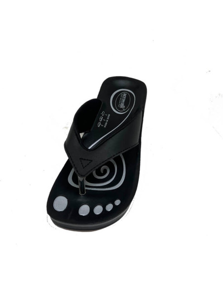 Sort Klassisk Klip Klap Sandal