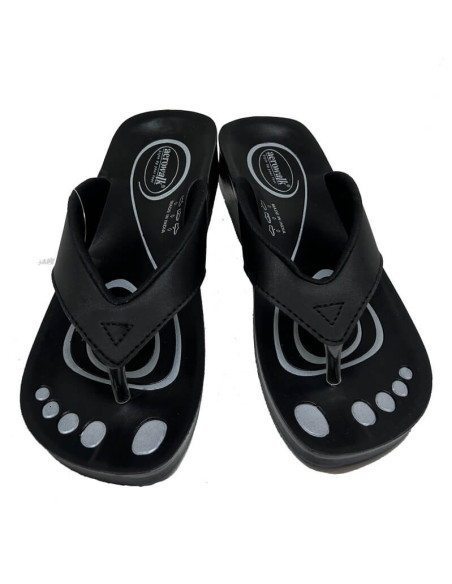 Sort Klassisk Klip Klap Sandal