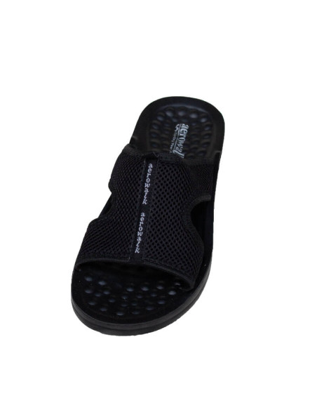 Sort Stofsandal Unisex