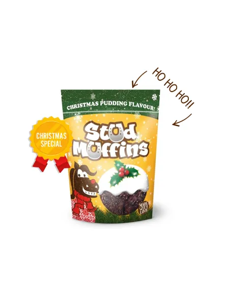 Stud Muffins Christmas Pudding