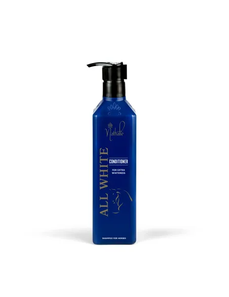 #hestepleje #hvidhest #allwhite #conditioner #misfarvning #pleje #glans #strålende